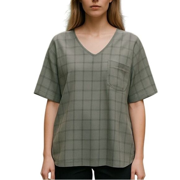 La Miel Women’s Career Wear Popover Top Size M - Picture 1 of 10